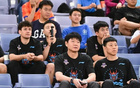 山東高速男籃教練組助陣泰山隊(duì)主場(chǎng)，足籃球聯(lián)動(dòng)！