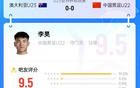 李昊神撲救，守門無失，獲9.5高分！